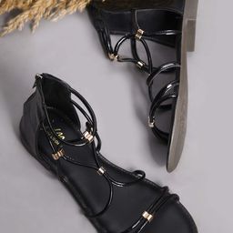 JM Looks Women Ankle Flat Sandals-image-88