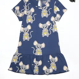 BE AWARA Print Fit & Flare Dress-picture-33