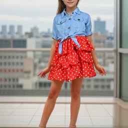 BAESD Crepe A-Line Dress-image-16
