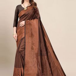 bigben textile Woven Design Zari Banarasi Saree-image-63