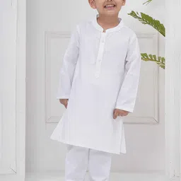 Sethukrishna Boys Regular Kurta & Churidar With Nehru Jacket image 4