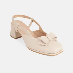 DROP BOLD Block Pumps with Bows-22