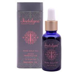 Indulgeo Essentials 24K Gold Rose Gold Oil for All Skin Types - 30 ml-30