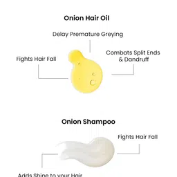 TRU HAIR Set Of 2 Onion Oil With Heater & Shampoo Combo image 3