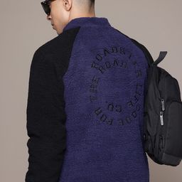 The Roadster Lifestyle Co. Typography Tailored Jacket-picture-3