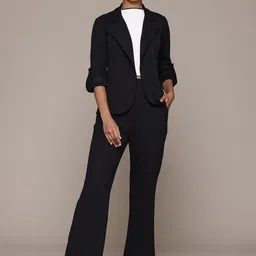 Roadster Open Front Blazer With Trouser Co-Ords-picture-9
