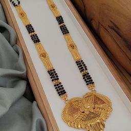 niva fashion Gold-Plated Mangalsutra-13