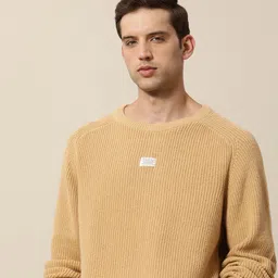 Mr Bowerbird Self Design Oversized Fit Pullover Sweater-picture-16