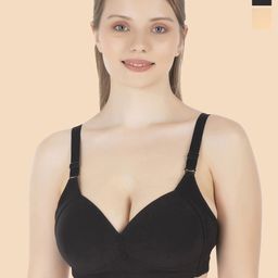 Tweens Beige & Black Bra Full Coverage Lightly Padded-picture-12