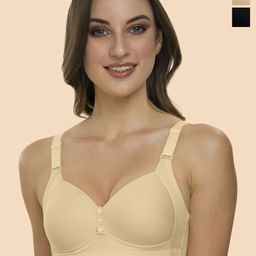 Tweens Black & Beige Bra Full Coverage Lightly Padded-picture-24