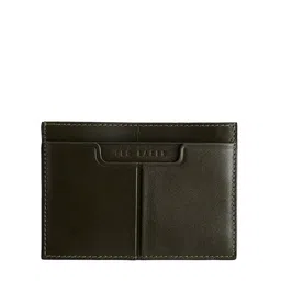 Ted Baker Men Self Design Geometric Leather Card Holder-0