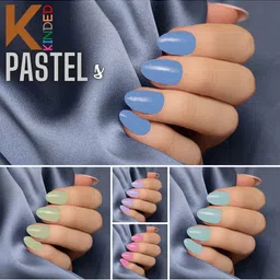 KINDED Set Of 5 Long Stay Glossy Finish Nail Polish - 9ml Each - 21-22-23-24-25 image 2
