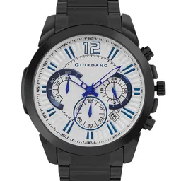 GIORDANO Men Textured Dial & Straps Analogue Watch GZ-50051-33-12