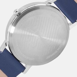 Mast & Harbour Unisex Brass Dial & Leather Straps Analogue Multi Function Watch image 4
