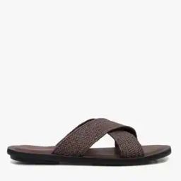 Intense Cross-Strap Slip-On Sandals-image-49