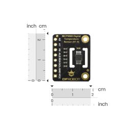 DFRobot Fermion MCP9808 High Accuracy I2C Digital Temperature Sensor: ±0.25°C Precision -40°C to +125°C RangeDFRobot Fermion MCP9808 High Accuracy I2C Digital Temperature Sensor: ±0.25°C Precision -40°C to +125°C Range image 4