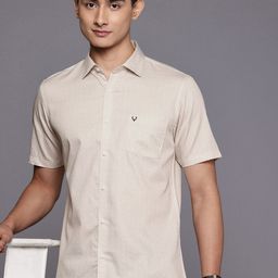 Allen Solly Sport Fit Micro Ditsy Printed Pure Cotton Casual Shirt-image-72