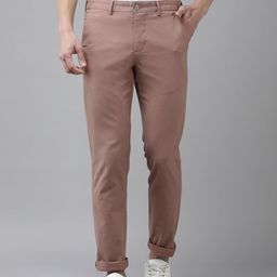 Park Avenue Men Mauve Neo Fit Chinos-image-24