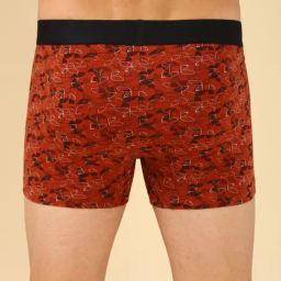 Van Heusen Multicolored Cotton Regular Fit Printed Trunks image 2