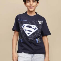 Kidsville Spiderman Printed Regular Fit Tshirt For Boys-image-59