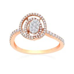 Malabar Gold and Diamonds 22k Rose Diamond Ring for Women-image-62