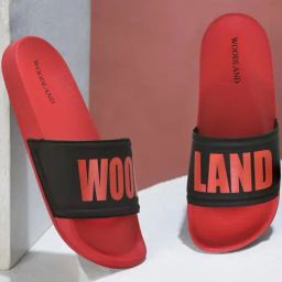 Woodland Men's Black Slides-picture-16