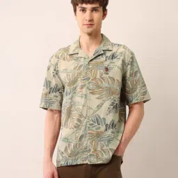 U.S. Polo Assn. Denim Co. Brown Cotton Relaxed Fit Printed Shirt-picture-21