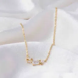 Praavy Life that Dazzles 92.5 Sterling Silver Necklace for Women-image-56