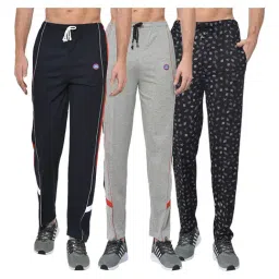 Vimal Jonney Multicolor Cotton Trackpants - Pack of 3-picture-43