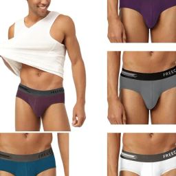 Freecultr Multi Comfort Fit Briefs - Pack of 5-picture-32
