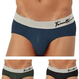 Freecultr Multicolor Comfort Fit Briefs - Pack of 3-picture-32