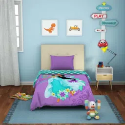 Spaces Disney Jasmine Lavender Cotton 180 TC Single Quilt-image-47