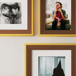 Art Street Gusto Brown Wood Photo Frame - Set of 6 image 3