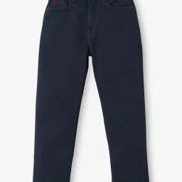 Ed-a-Mamma Kids Blue Solid Jeans-picture-39