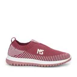 North Star Women's Red Slip on Shoes-picture-4
