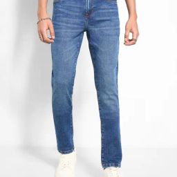 Sf Jeans By Pantaloons Blue Cotton Slim Fit Jeans-picture-14