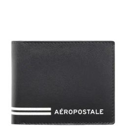 Aeropostale Sacramento Black Casual Leather Bi-Fold Wallet for Men-picture-25