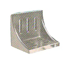 Sagar Tools Angle Plate Slotted Webbed End Cast Iron 112x88x75 mm, 201-62