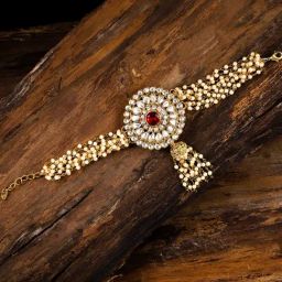 Zaveri Pearls Multicolor Alloy Flexible Fit Bracelet-94