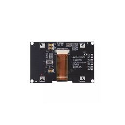 2.42 inch SPI communication 128×64 resolution ssd1309 driver oled display module – Blue color screen image 2