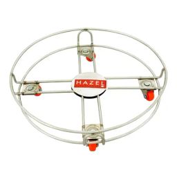 Hazel Silver Stainless Steel Gas Trolley-12