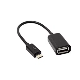 FEDUS OTG Cable Micro USB to USB OTG Cable On The Go for Smartphone and Tablet Black (Pack of 2 Pcs)-39