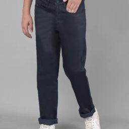 Crimsoune Club Kids Navy Solid Trousers-image-90
