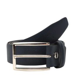 Bulchee Blue Leather Textured Waist Belt-image-28