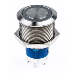 RS PRO Illuminated Push Button Switch Panel Mount 22.2 mm DPDT Red LED 250 V AC, 1759234 image 3
