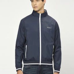 Pepe Jeans Navy Regular Fit Jacket-picture-46