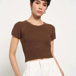 People by Pantaloons BrownTop-image-88