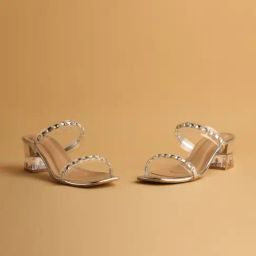 Eridani Women's Natalia Silver Ethnic Sandals-image-56
