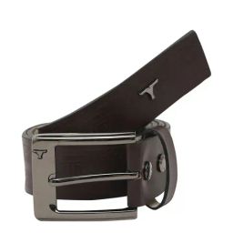 Bulchee Brown Leather Solid Waist Belt-image-26