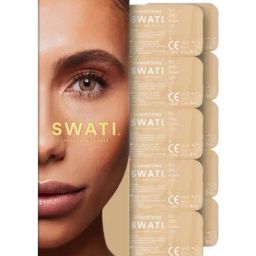Swati Cosmetics Coloured Contact Lenses - Sandstone (1 Day, Power - 5.25)-image-65